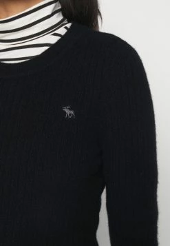 Abercrombie & Fitch SLIM CREW - Jumper - Black Beauty 11 Abercrombie & Fitch SLIM CREW - Jumper - Black Beauty -Abercrombie & Fitch Shop 2c02f628d987477b8e26a48256758675