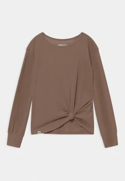 Abercrombie & Fitch TEE MOOST HAVE - Long Sleeved Top - Ginger Snap