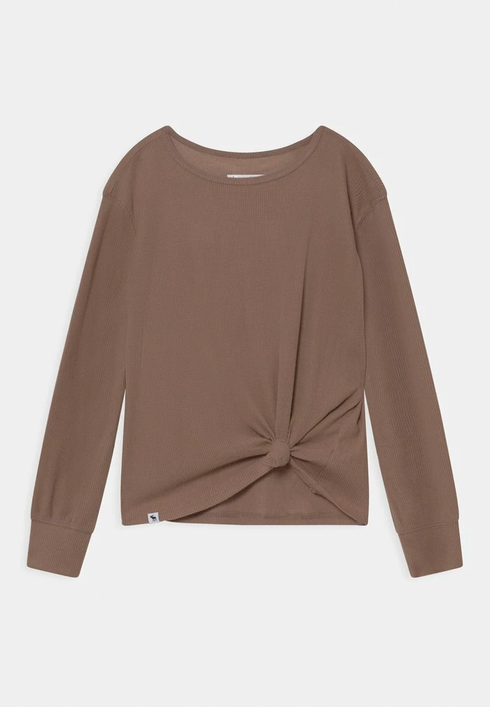 Abercrombie & Fitch TEE MOOST HAVE - Long Sleeved Top - Ginger Snap 1 Abercrombie & Fitch TEE MOOST HAVE - Long Sleeved Top - Ginger Snap