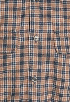 Abercrombie & Fitch LIGHTWEIGHT UNISEX - Button-down Blouse - Burgundy Check -Abercrombie & Fitch Shop 2d165c5237b24e70a8cd7136d0b3fadb