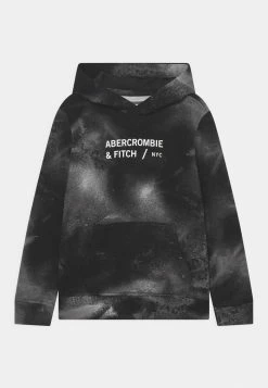 Abercrombie & Fitch OVERT LOGO - Sweatshirt - Black