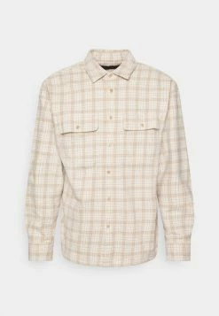 Abercrombie & Fitch WEBEX CHUNK - Shirt - Cream Plaid -Abercrombie & Fitch Shop 2ecae606a3ee453cb5bc1361b9a02200