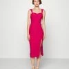 Abercrombie & Fitch WIDE STRAP CORSET MIDI DRESS - Cocktail Dress / Party Dress - Granta