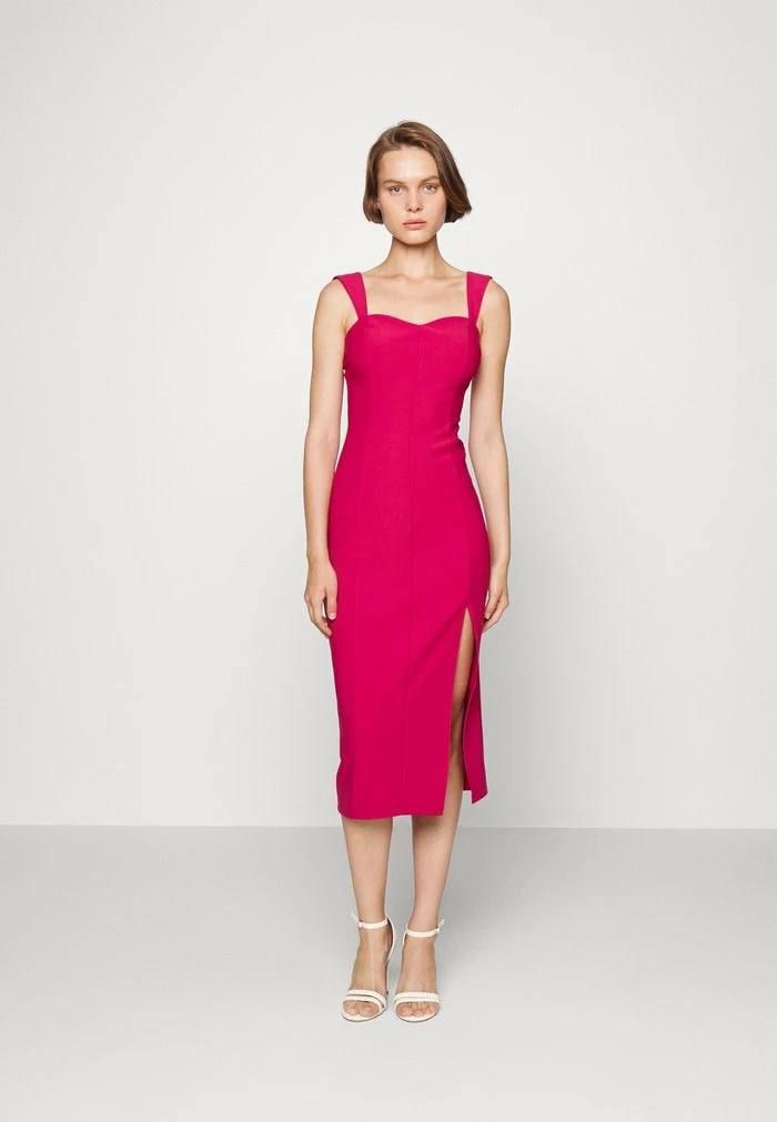Abercrombie & Fitch WIDE STRAP CORSET MIDI DRESS - Cocktail Dress / Party Dress - Granta 1 Abercrombie & Fitch WIDE STRAP CORSET MIDI DRESS - Cocktail Dress / Party Dress - Granta