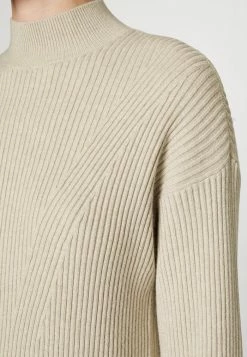 Abercrombie & Fitch MOCKNECK EASY DRESS - Jumper Dress - Oatmeal -Abercrombie & Fitch Shop 3343ee48a2804d938fcae16a0838a351