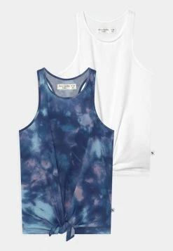 Abercrombie & Fitch 2 PACK - Top - Multi-colour/white