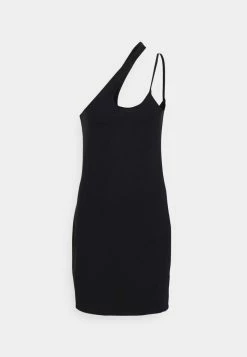 Abercrombie & Fitch ONE SHOULDER - Day Dress - Black Solid -Abercrombie & Fitch Shop 334c487fab854c5997362f7bf0b6968d