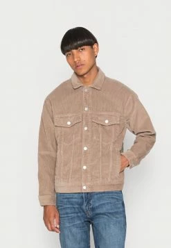 Abercrombie & Fitch FALL TRUCKER - Summer Jacket - Brown