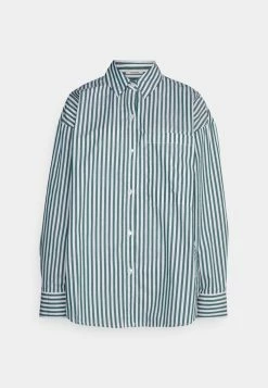 Abercrombie & Fitch Button-down Blouse - Green -Abercrombie & Fitch Shop 33c56d471810475db8c5761328370529