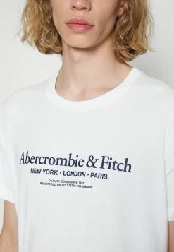 Abercrombie & Fitch LOGO 3 PACK - Print T-shirt - Navy/white/black -Abercrombie & Fitch Shop 34327e4df45a421d8b27be3c4f69e4c8