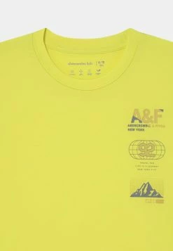 Abercrombie & Fitch PRINT LOGO - Print T-shirt - Green -Abercrombie & Fitch Shop 34414000b4ab47c68ba7e0bdb6759073