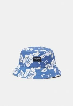 Abercrombie & Fitch BUCKET HAT PATTERN UNISEX - Hat - Blue