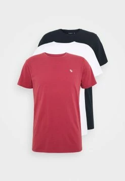 Abercrombie & Fitch CREW 3 PACK - Basic T-shirt - Navy -Abercrombie & Fitch Shop 346e07a56ebd4716bd1bae3bb2339816