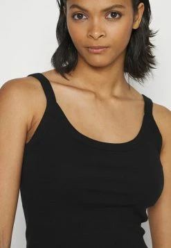 Abercrombie & Fitch RIB BIND TANK - Top - Black -Abercrombie & Fitch Shop 3577f782ab9348f2ba0060755736e86d