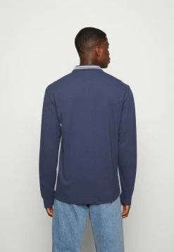 Abercrombie & Fitch ANNIVERSARY POLO - Long Sleeved Top - Navy -Abercrombie & Fitch Shop 35f9e397bec64485a82684ce84bfff75