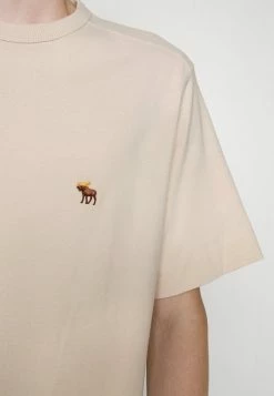 Abercrombie & Fitch DATE NIGHT TEE - Basic T-shirt - Tan 11 Abercrombie & Fitch DATE NIGHT TEE - Basic T-shirt - Tan -Abercrombie & Fitch Shop 3654108adf6143a2ad48475024793d8e