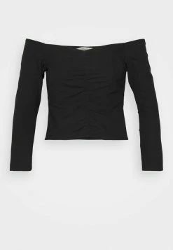 Abercrombie & Fitch CHASE SLIM PARTY - Blouse - Black -Abercrombie & Fitch Shop 365bf7490ce84d95a64f87581bc9cc66