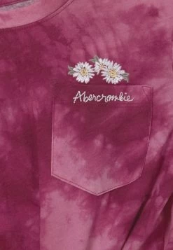 Abercrombie & Fitch KNOT FRONT POCKET - Print T-shirt - Purple 5 Abercrombie & Fitch KNOT FRONT POCKET - Print T-shirt - Purple -Abercrombie & Fitch Shop 365cbb241dd24fe283322adc308158ce