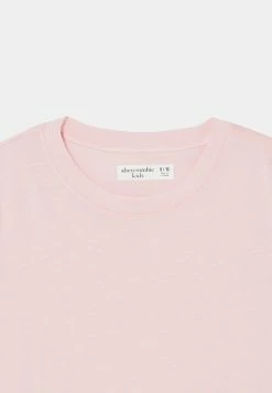 Abercrombie & Fitch CORE CREW ESSENTIAL SOLID - Basic T-shirt - Pink -Abercrombie & Fitch Shop 369cd62b964e471fa2fe9160c2eabbb4