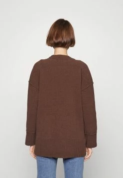 Abercrombie & Fitch LONG SLOUCHY - Cardigan - Cappuccino -Abercrombie & Fitch Shop 37f3937746224f0fa1c5af5289c3a1b2