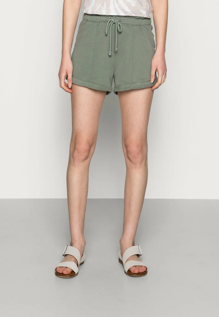 Abercrombie & Fitch PAPERBAG SHORT AGAVE - Shorts - Green Paperbag 1 Abercrombie & Fitch PAPERBAG SHORT AGAVE - Shorts - Green Paperbag