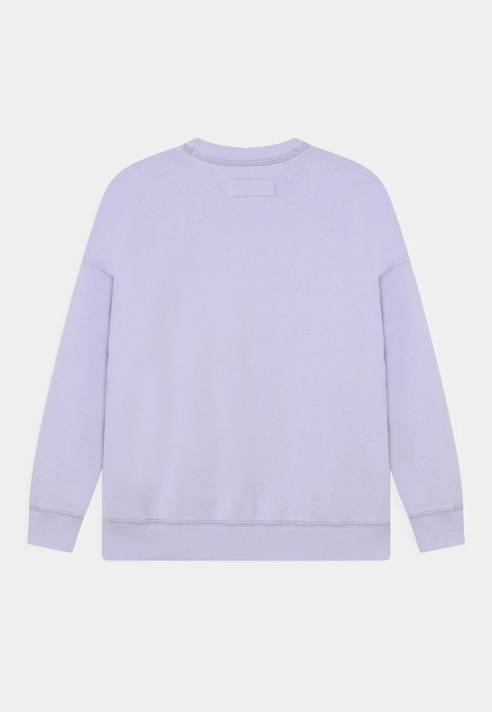 Abercrombie & Fitch CHAIN OVERSIZED DAD CREW - Sweatshirt - Light Lilac 2 Abercrombie & Fitch CHAIN OVERSIZED DAD CREW - Sweatshirt - Light Lilac - Image 2