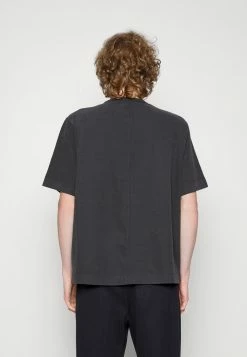 Abercrombie & Fitch DATE NIGHT TEE - Basic T-shirt - Gray Black -Abercrombie & Fitch Shop 3972afe0ba6249fdafb91cfc29084e73