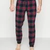 Abercrombie & Fitch SLEEP JOGGER - Pyjama Bottoms - Black