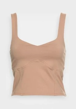 Abercrombie & Fitch BARE NOTCH TANK - Top - Brown -Abercrombie & Fitch Shop 3b350784946640b1a1824d325008138f