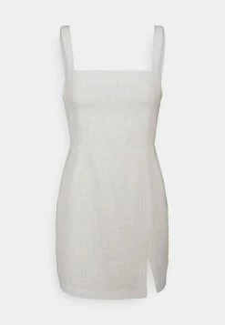 Abercrombie & Fitch Day Dress - White Solid