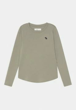 Abercrombie & Fitch CURVE 3 PACK - Long Sleeved Top - Anthracite/blush/grayed Jade -Abercrombie & Fitch Shop 3bbf1d32c7a64353af6c6951ac9038e5