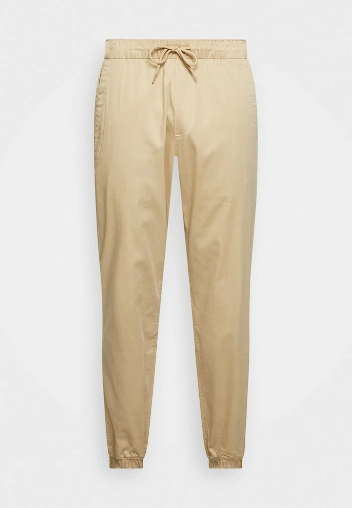 Abercrombie & Fitch EVERYDAY JOGGER - Trousers - Khaki 5 Abercrombie & Fitch EVERYDAY JOGGER - Trousers - Khaki - Image 5