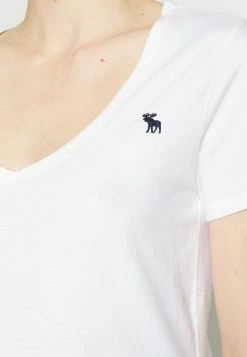 Abercrombie & Fitch VNECK 5 PACK - Basic T-shirt - Light Blue/dark Blue/white/black/wheat -Abercrombie & Fitch Shop 3df9761194c649a296eeebe9da5fab41