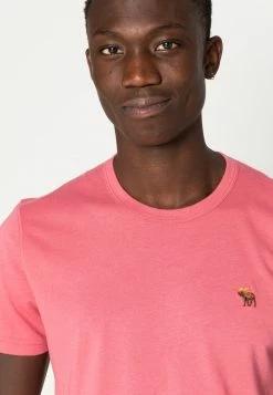Abercrombie & Fitch SHORT SLEEVE ICON CREW - Print T-shirt - Pink -Abercrombie & Fitch Shop 3e893cafac5a46d290ba63766f144c10