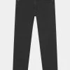 Abercrombie & Fitch DESTROY - Jeans Skinny Fit - Black Clean