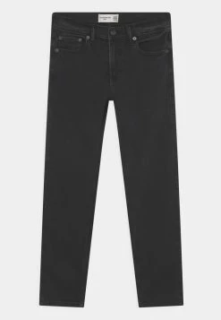 Abercrombie & Fitch DESTROY - Jeans Skinny Fit - Black Clean