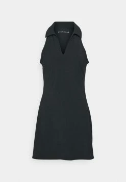 Abercrombie & Fitch TRAVELER DRESS - Day Dress - Black -Abercrombie & Fitch Shop 3f868b36818a4a25a893f5cd29747383