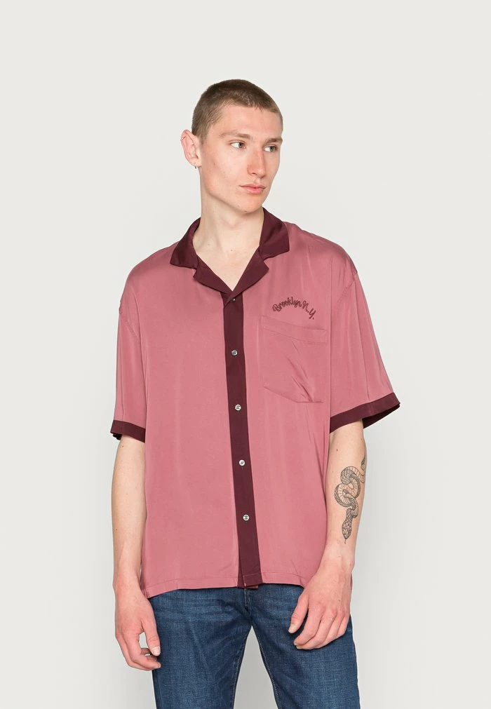 Abercrombie & Fitch BOWLING SHIRT - Shirt - Burgundy 1 Abercrombie & Fitch BOWLING SHIRT - Shirt - Burgundy