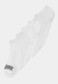 Abercrombie & Fitch ANKLE 5 PACK - Socks - White