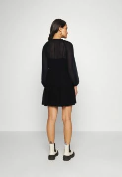 Abercrombie & Fitch BUTTON UP TRAPEZE MINI - Jumper Dress - Black Beauty 7 Abercrombie & Fitch BUTTON UP TRAPEZE MINI - Jumper Dress - Black Beauty -Abercrombie & Fitch Shop 43d54788fce643f7b2fc4d7633ec0802