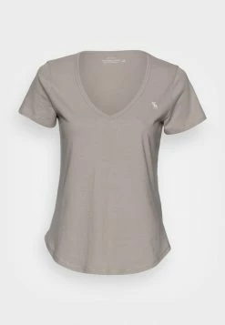 Abercrombie & Fitch CREW 3 PACK - Basic T-shirt - Orchid/porpoise/black -Abercrombie & Fitch Shop 43eb25d0b18f435a8593a2118afc87c7