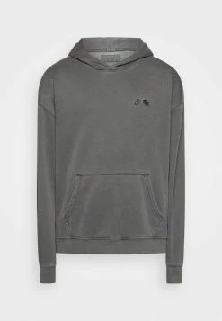 Abercrombie & Fitch ESSENTIALS KISSING MOOSE - Hoodie - Grey Wash -Abercrombie & Fitch Shop 449b8aabf7334bc3991e8556bbf6ed74