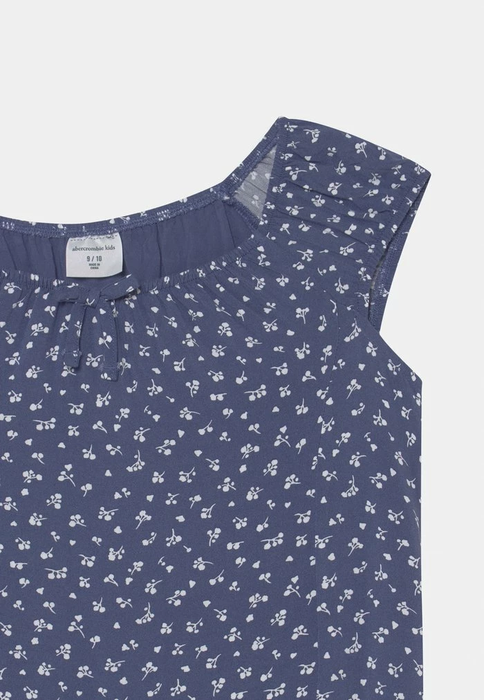 Abercrombie & Fitch KEYHOLE DRESS - Jersey Dress - Navy 3 Abercrombie & Fitch KEYHOLE DRESS - Jersey Dress - Navy - Image 3