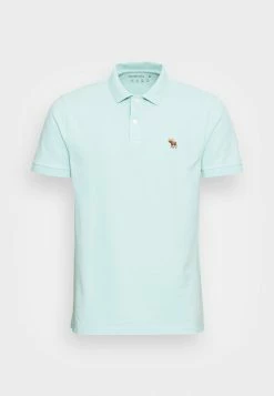Abercrombie & Fitch CORE - Polo Shirt - Blue -Abercrombie & Fitch Shop 47c9d8e45da64921aa8560bf851210d9