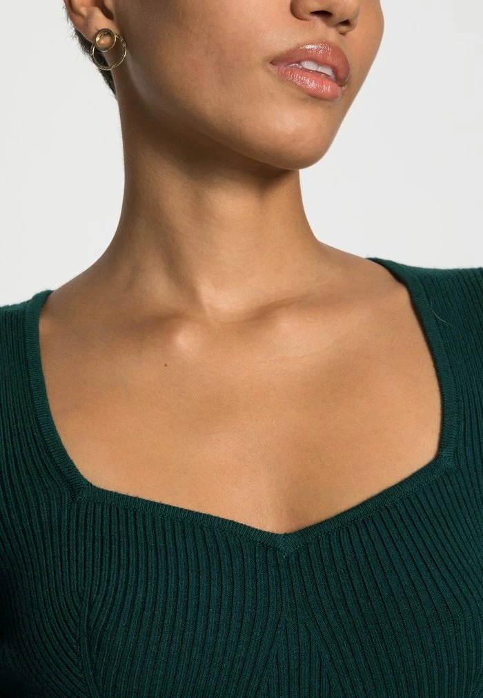 Abercrombie & Fitch PARTY PORTRAIT NECK - Jumper Dress - Green 5 Abercrombie & Fitch PARTY PORTRAIT NECK - Jumper Dress - Green - Image 5