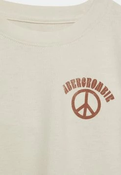 Abercrombie & Fitch TREND BACKHIT TEE - Print T-shirt - Tan -Abercrombie & Fitch Shop 4aa6106c9e174e37bcb6f3bb7f378b8e