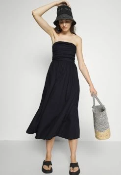 Abercrombie & Fitch STRAPLESS MIDI DRESS - Day Dress - Black 9 Abercrombie & Fitch STRAPLESS MIDI DRESS - Day Dress - Black -Abercrombie & Fitch Shop 4aecb5e283b746ba83952b3c0c8f235d