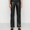 Abercrombie & Fitch CLASSIC STRAIGHT - Trousers - Black