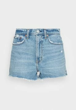 Abercrombie & Fitch LIGHT CURVY MOM - Denim Shorts - Curve Love Medium Clean -Abercrombie & Fitch Shop 4ccb0be3c98a492b9e3198837d1ee96f