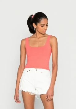 Abercrombie & Fitch SEAMLESS TANK - Top - Pink